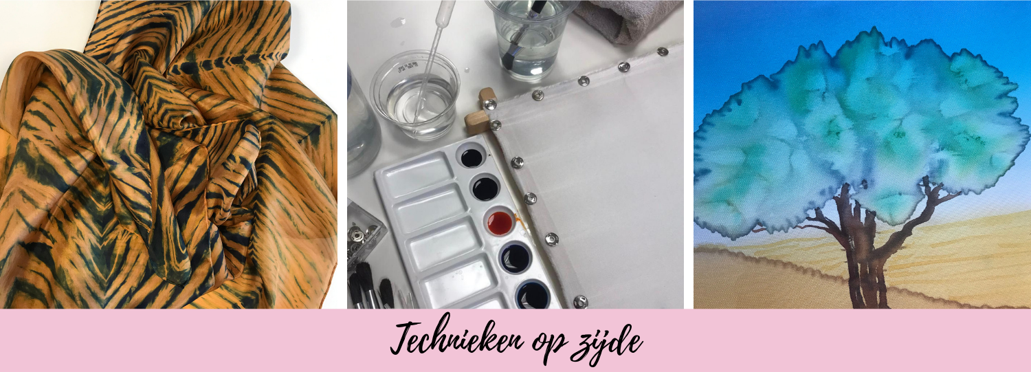 Rechtzetten Miniatuur studie Textielverf en zijdeverf | Zijdeschilderen, tie-dye, batik | Zijdewinkel.nl