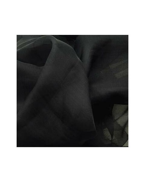 Chiffon Changeant / Zwart / 148 cm breed