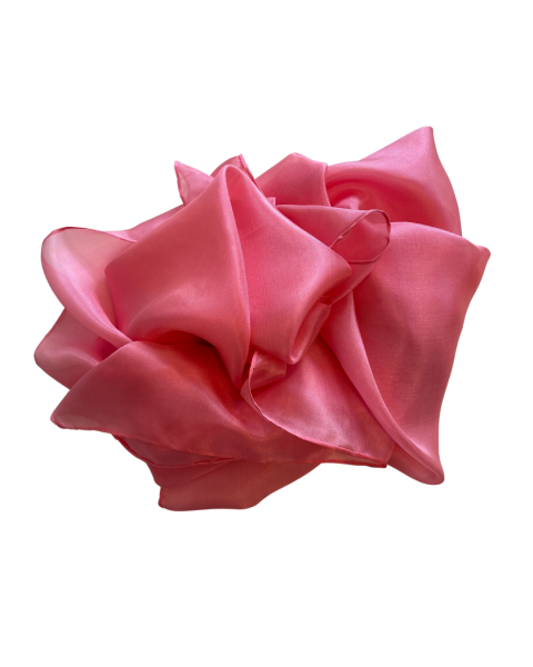 Handgeverfde speelzijde 90 x 90 cm rood