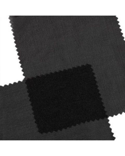 Chiffon 3.5 / Zwart / 138 cm breed