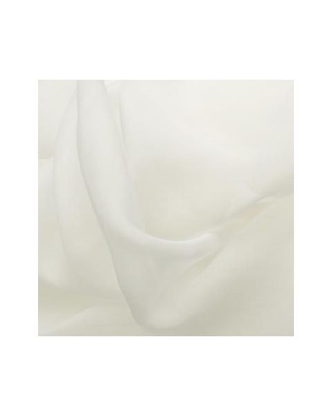 Chiffon Changeant / Wit / 148 cm breed