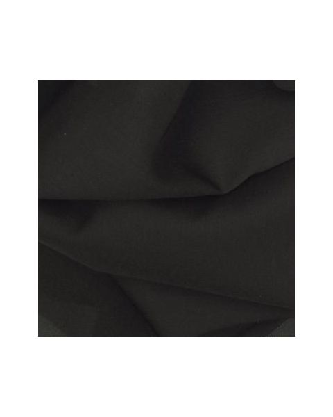 Chiffon Stretch / Zwart / 110 cm breed