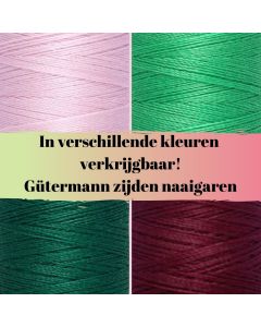 Bestel online 100% zijden garen van Gütermann in tientallen verschillende kleuren. 