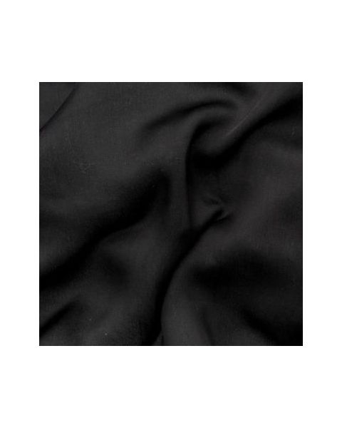 Chiffon Satin / Zwart / 140 cm breed