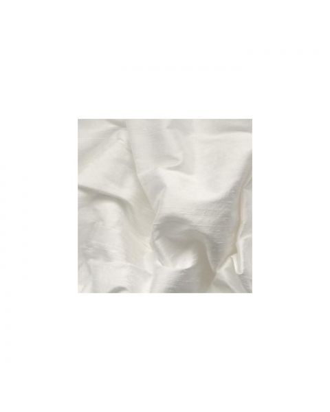 Zijdar coupon Doupion grof porselein / 100% zijde / 100 x 137 cm