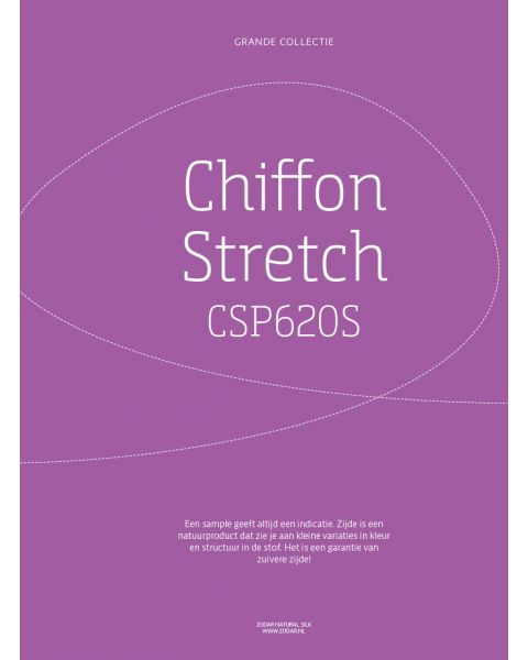 Grande Collectie stalenkaart (los) - Chiffon Stretch Kleur