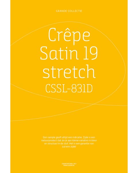 Grande Collectie stalenkaart (los) - Crêpe Satin 19 Stretch Kleur