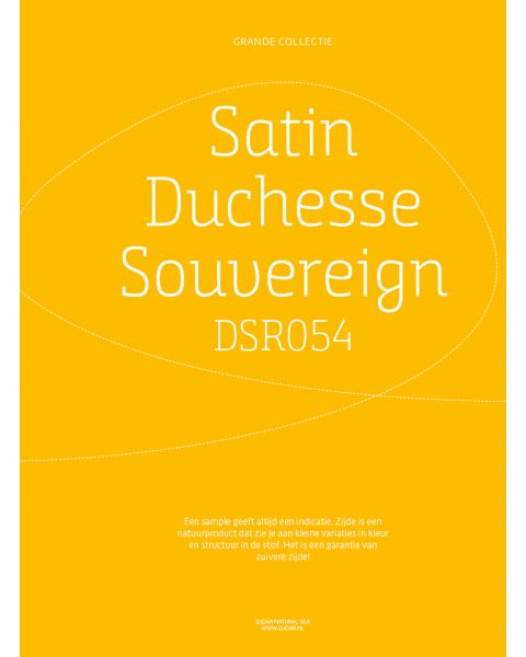Grande Collectie stalenkaart (los) - Satin Duchesse Souvereign Kleur