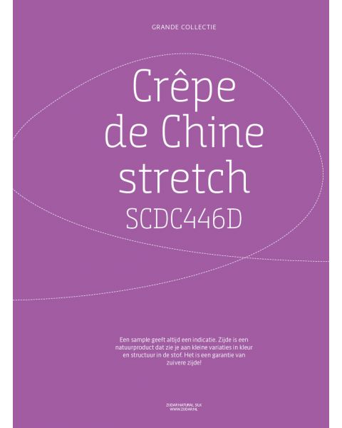 Grande Collectie stalenkaart (los) - Crêpe de Chine Stretch Kleur