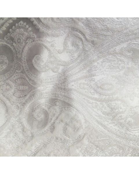 Luxe Paisley / Wit / 136 cm breed