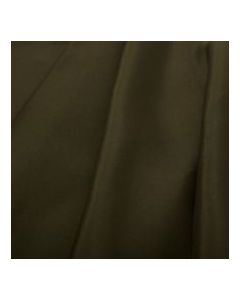 Zijdar coupon Pongee 8 mosgroen / 100% zijde / 340 x 140 cm