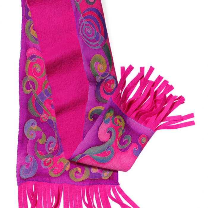 Medewerker duisternis Array Meest verkochte sjaal voor vilten: de chiffon 3.5 sjaal | 180 x 45 cm |  100% zijde | Zijdewinkel.nl